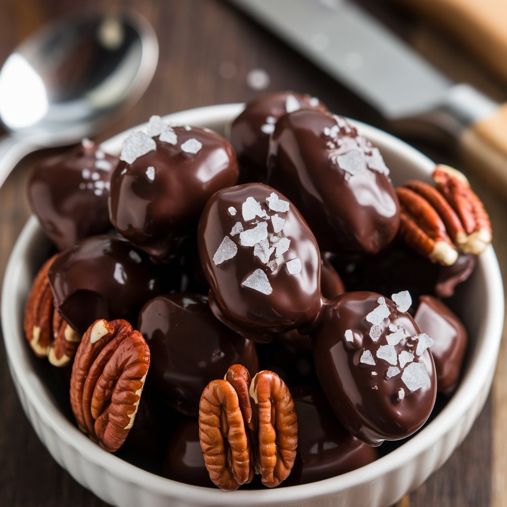 Chocolate covered pecans recipe